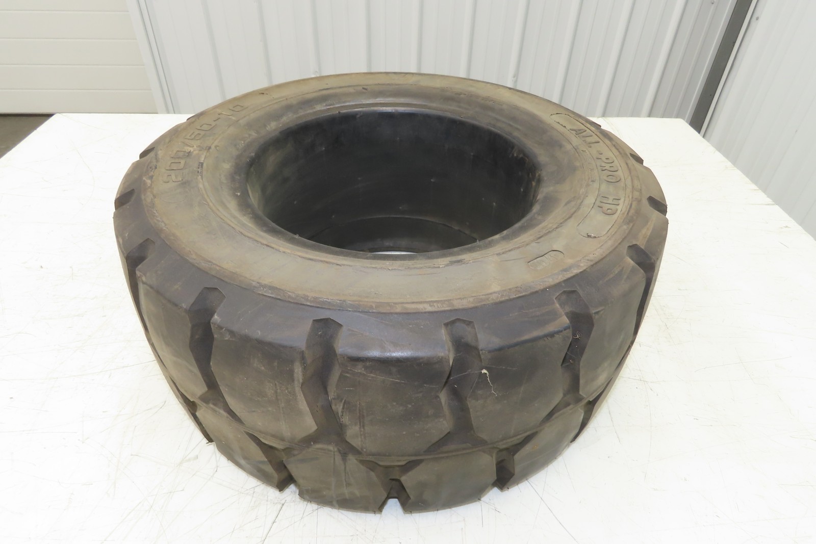All-Pro HP 200/50-10 Forklift Tire Traction Press-on Black