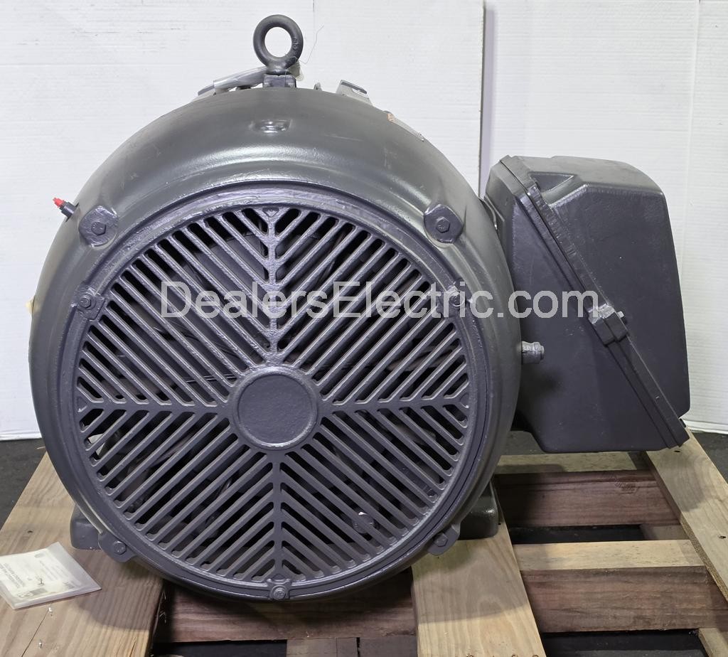 U.S. 100 HP 1200 RPM TEFC 460 VOLTS 444T FRAME IEEE841 3 PHASE MOTOR 8P100P3C