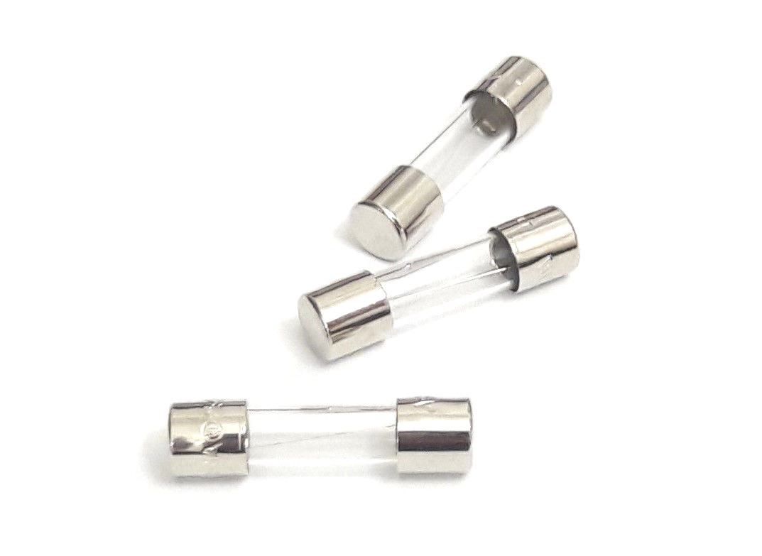 SET OF 3 GMA 8A BRAND NEW 125V 8A125V BUSS FUSES FAST ACTING 5mm X 20mm
