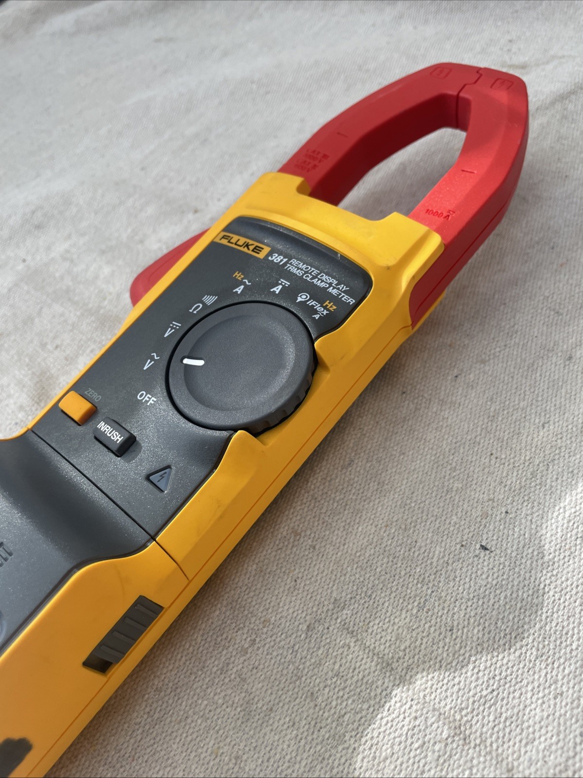 Fluke 381 Remote Display True RMS Clamp Meter Auto-Ranging Backlight 1000V 1000A