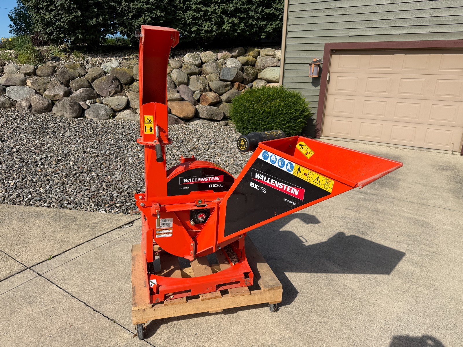 Wallenstein BX36x Woodchipper