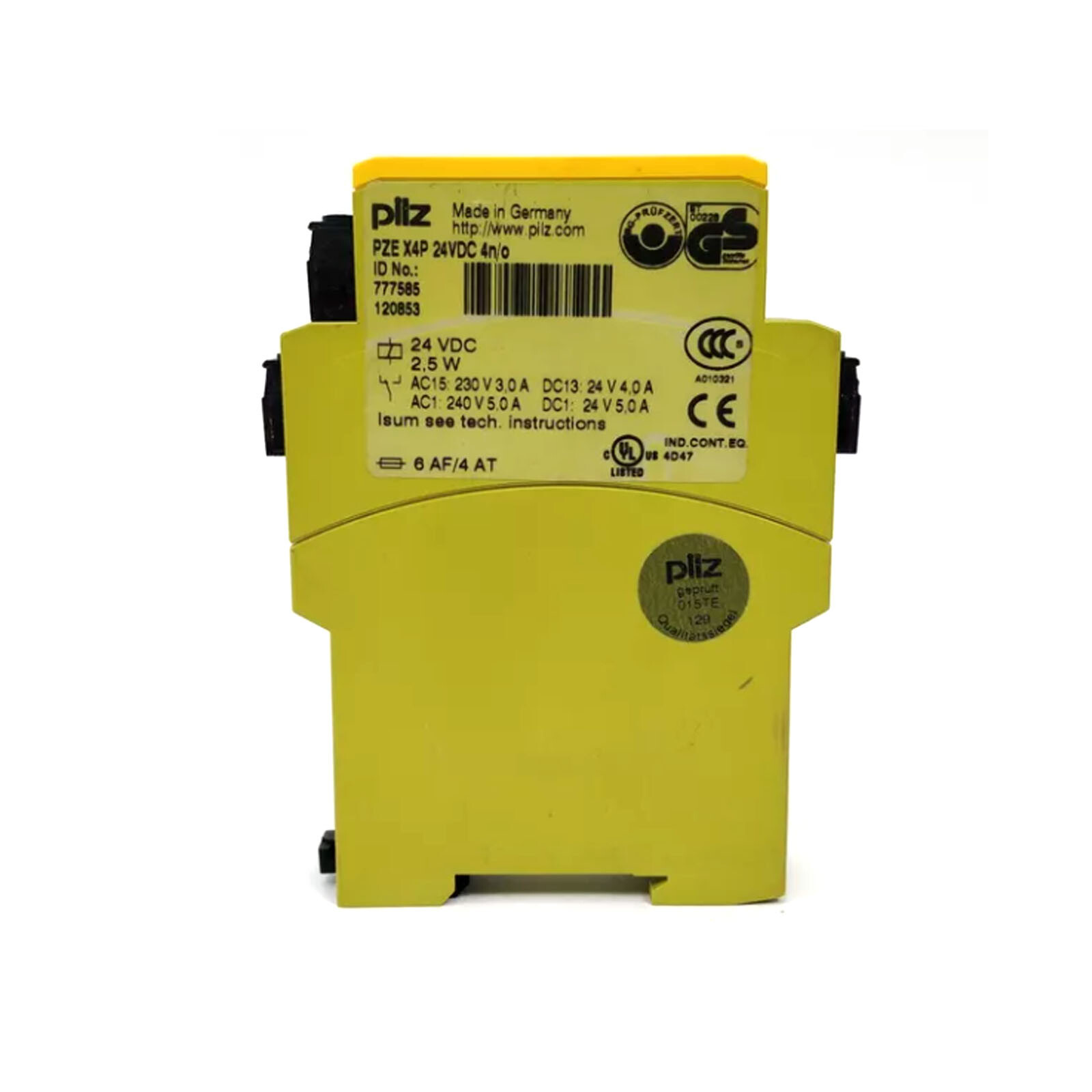 New Pilz 777585 PZE X4P Safety Relay