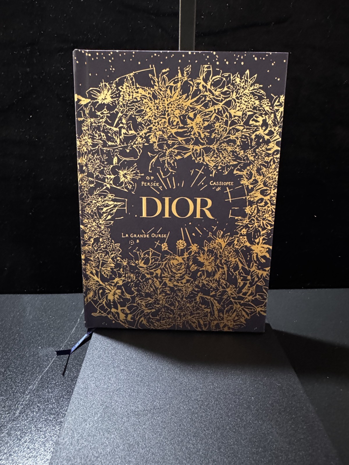 Christian Dior Novelty Notebook Blue Gold Limited Coffee Table Book NEW