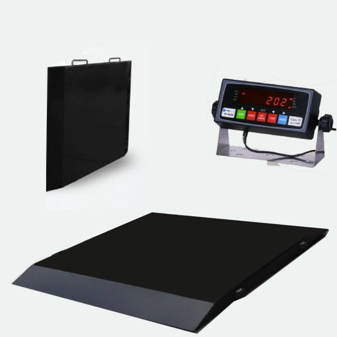 Prime Scales PS-1000WCS Ultra Portable Wheelchair Scale 31″Wx33″Lx2.5″H