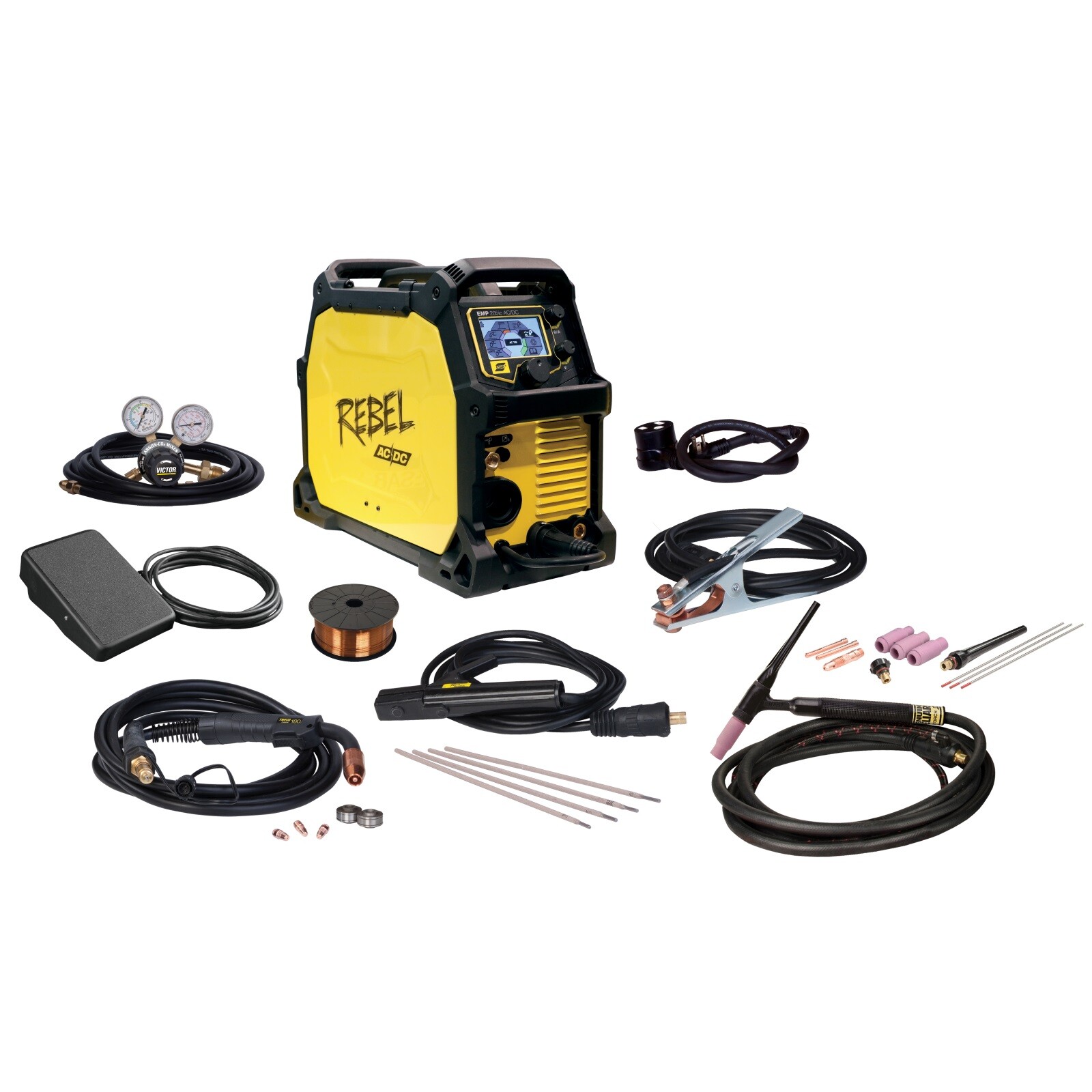 ESAB Rebel EMP 205ic AC/DC Multi-Process Welder (0558102553)