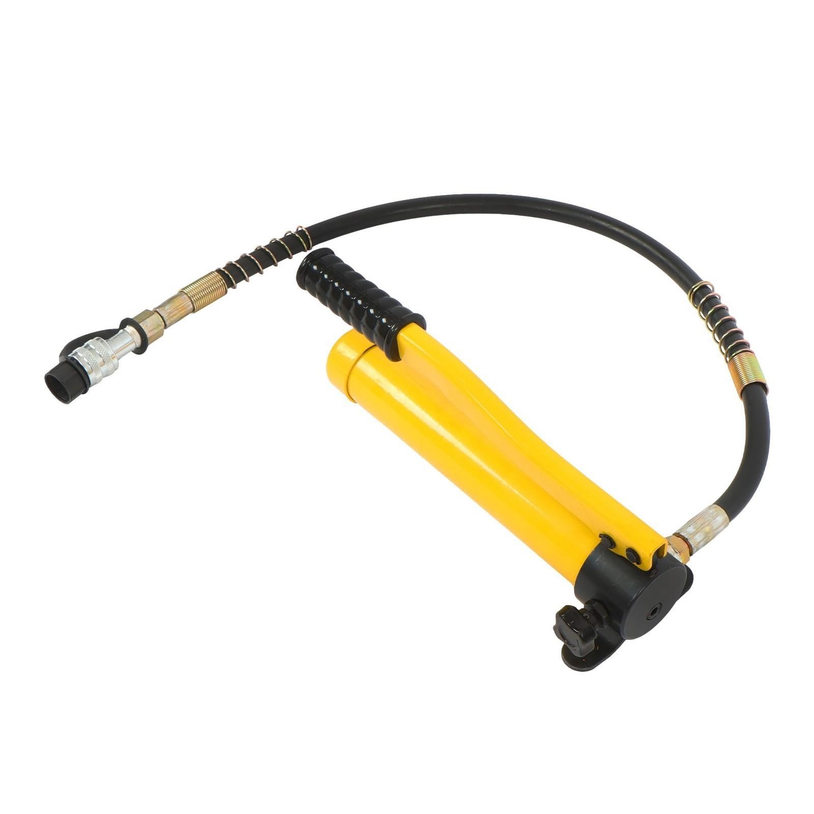15T 1/2 Inch to 4 Inch Hydraulic Knockout Punch Driver Tool Kit with 10 Dies