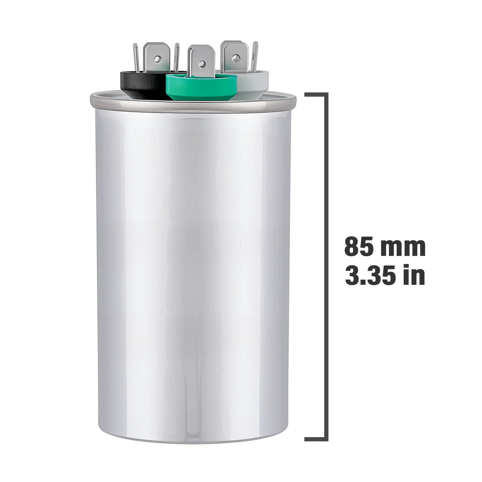 RABECH 35+5MFD 370/440V CBB65B Dual Run Capacitor