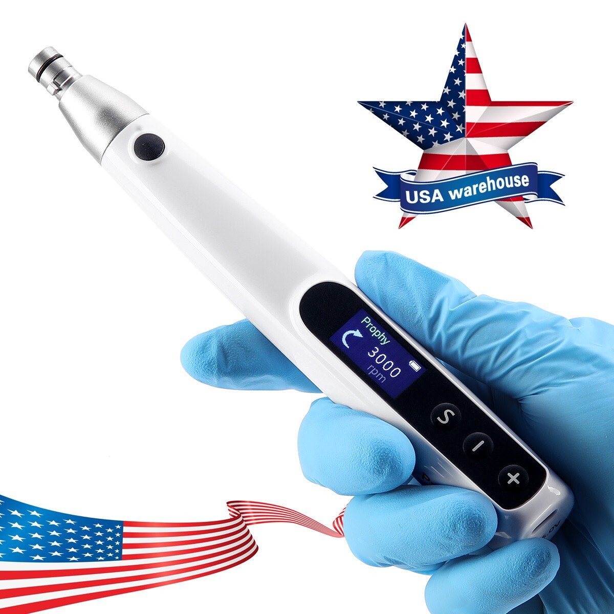 NSK Style Dental Wireless Hygiene Prophy Handpiece/Hygiene Prophy 4:1 Air Motor