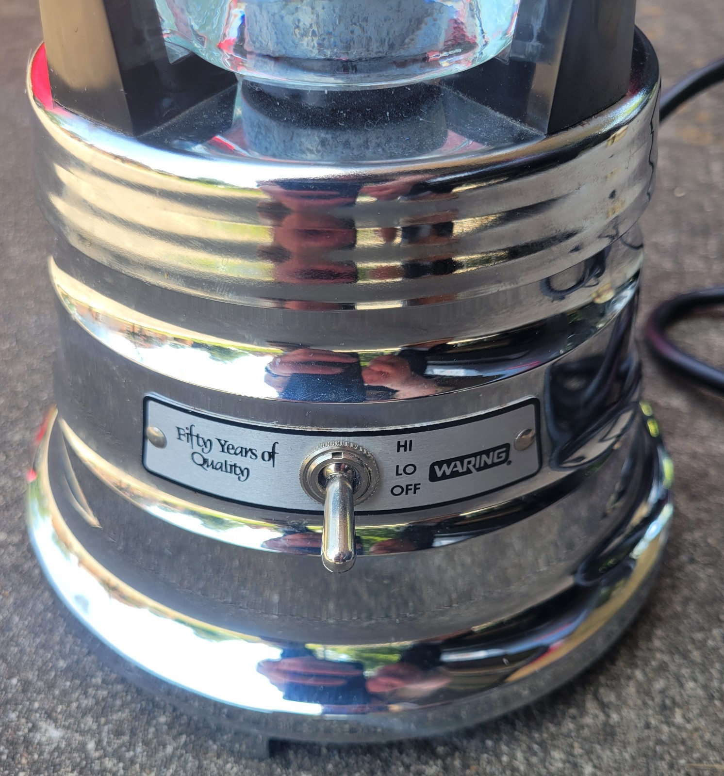 *VGC* Waring Commercial Blender 50th Anniversary, Chrome, WORKS GREAT!!!