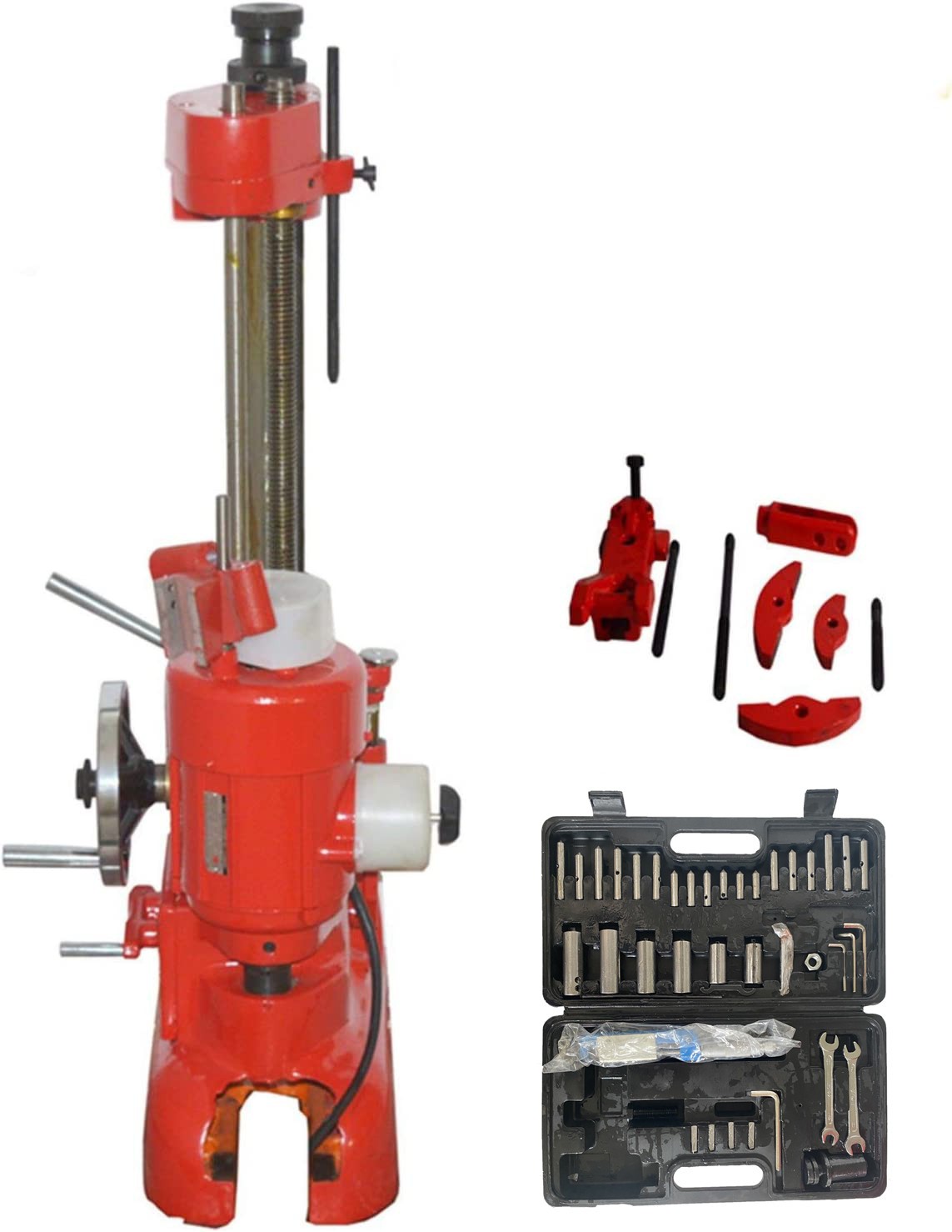 110V Cylinder Boring and Honing Repair Machine for 2.6-5.5inch Boring Range
