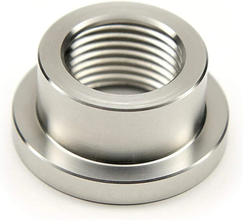3/8″ NPT Stainless Steel 304 Female Threaded Stepped Weld Bung Mounting Fitting
