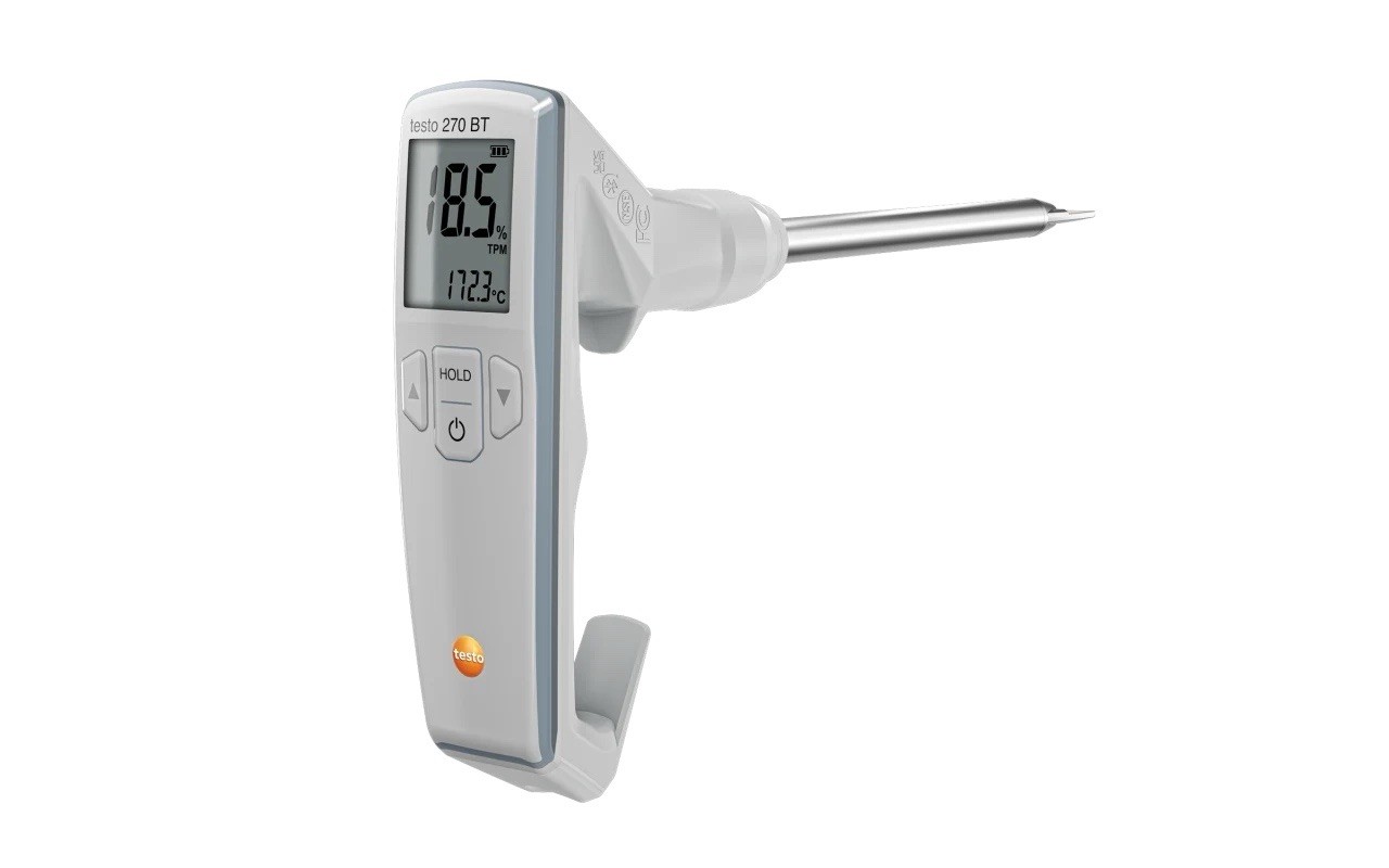 Testo 270 Frying Oil Quality Tester, 104°F to 392°F, 0 to 40% TPM NEW