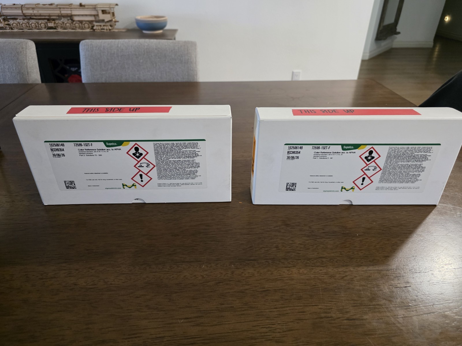 Supelco 72599-1SET-F Color Reference Solution Acc. To APHA PART 1/2 EXP 30/6/26