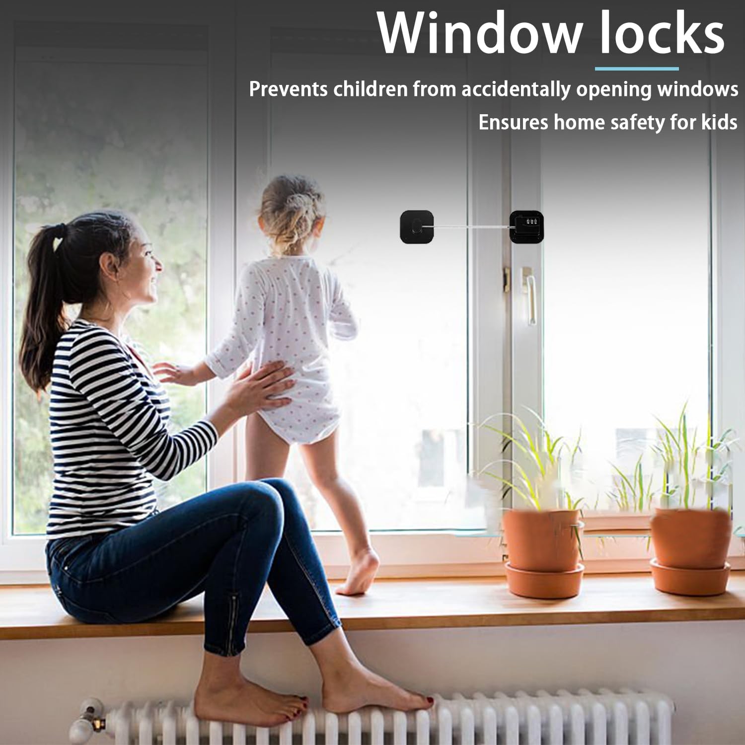 Fridge Lock Refrigerator Freezer Childproof Locks for Cabinets and Drawers Ea…