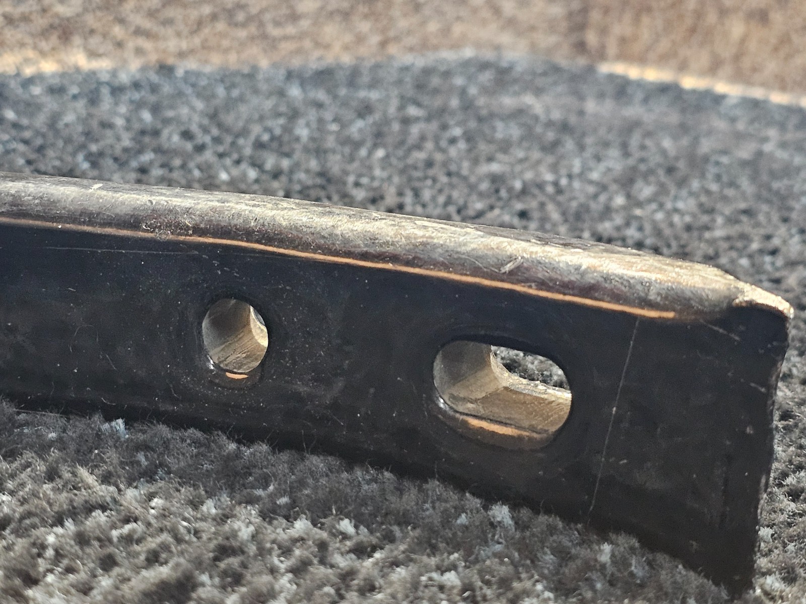 30-inch Long Flat Spring Standard , Black Powder Coated Finish