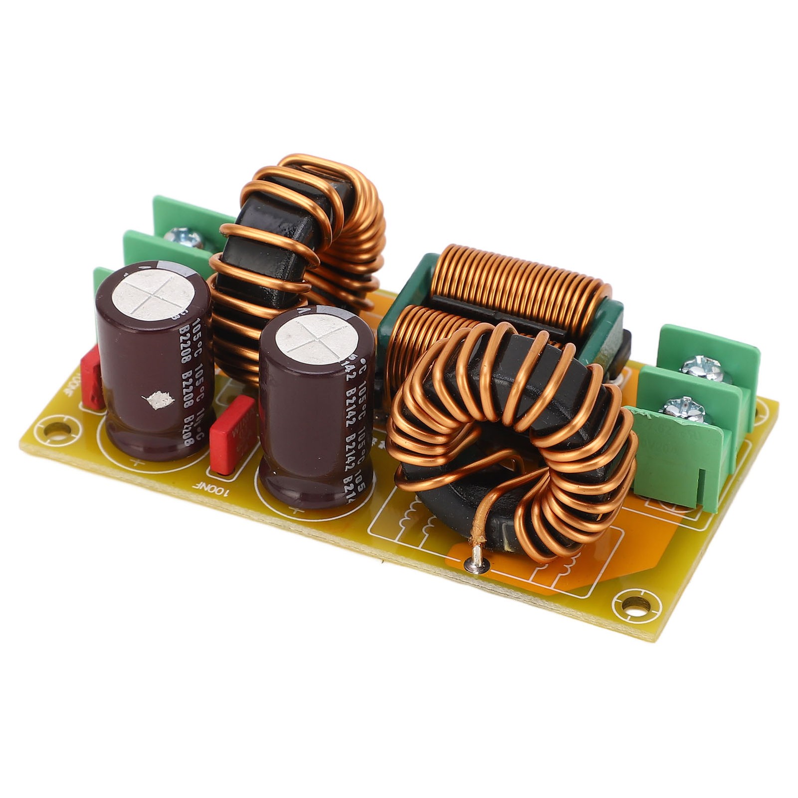 EMI Filter 20A DC Power Supply Filter Board LC Noise Suppressor Passive Fit