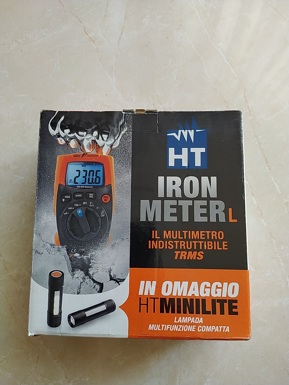 Ht-Instruments Extremely Rugged TRMS Digital Multimeter Up to 600V AC/DC