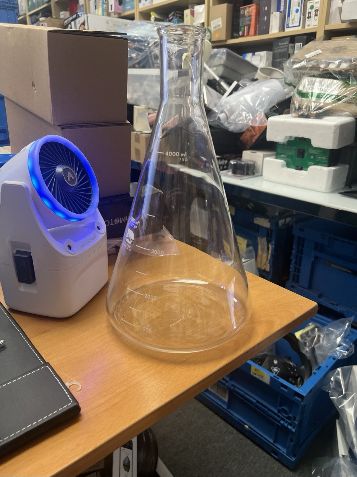 4000ml Pyrex Erlenmeyer flask