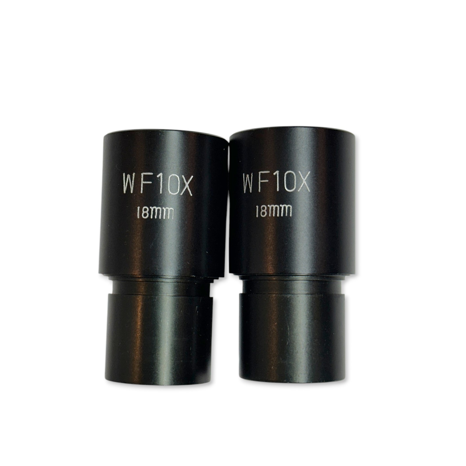 Pair of WF10X 18mm Wide Field Microscope Eyepieces Set