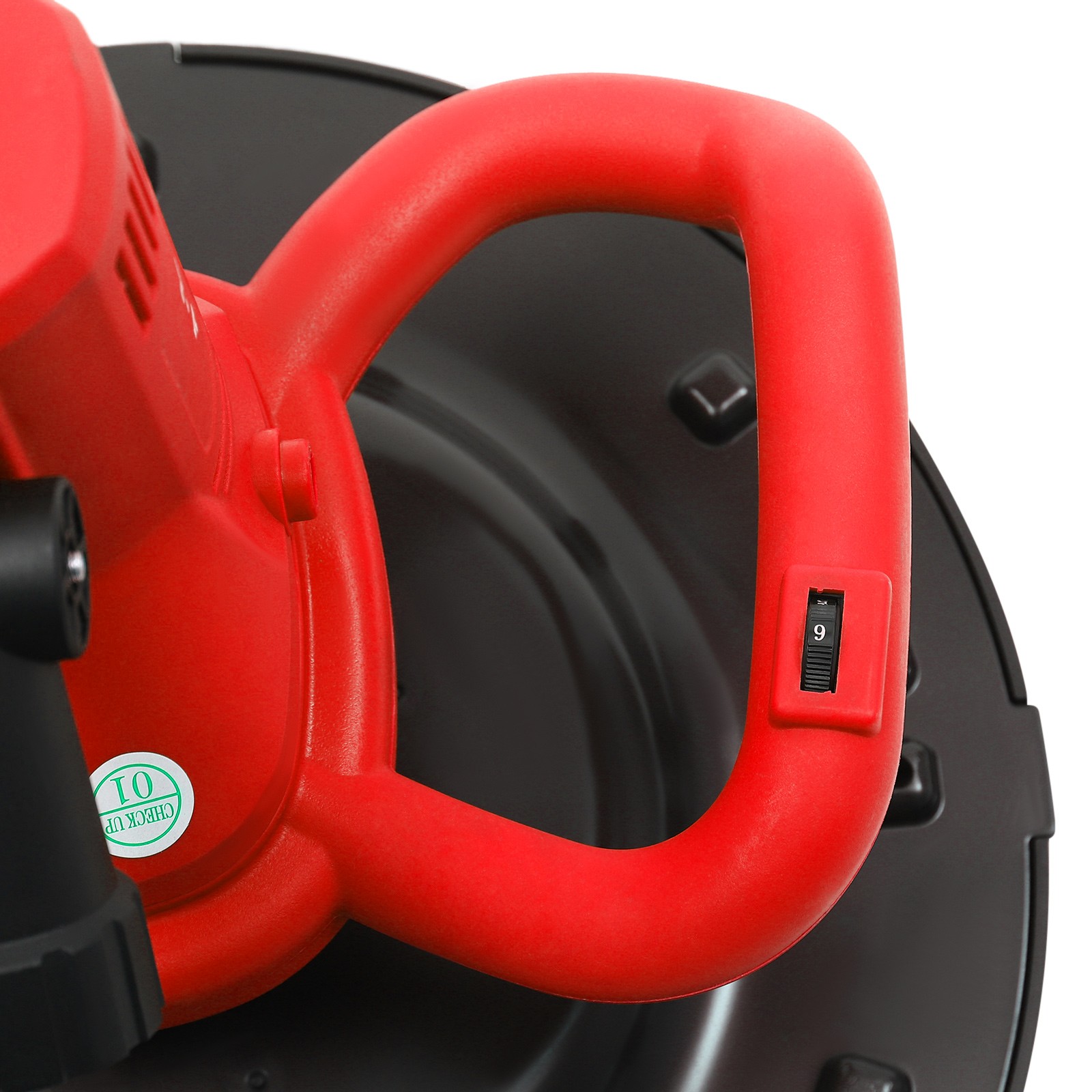 Concrete Polisher Grinder, 1680W 110V, 6 Speed 80-200 RPM, 14.96 Inch Disc