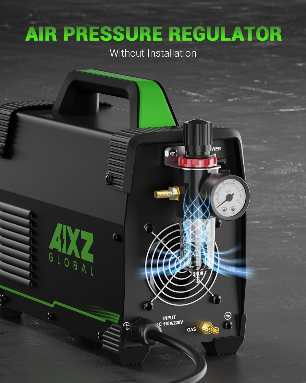 110/220V Non-Touch HF, Plasma Cutter with Helmet &Gloves For HOME DIY US STOCK