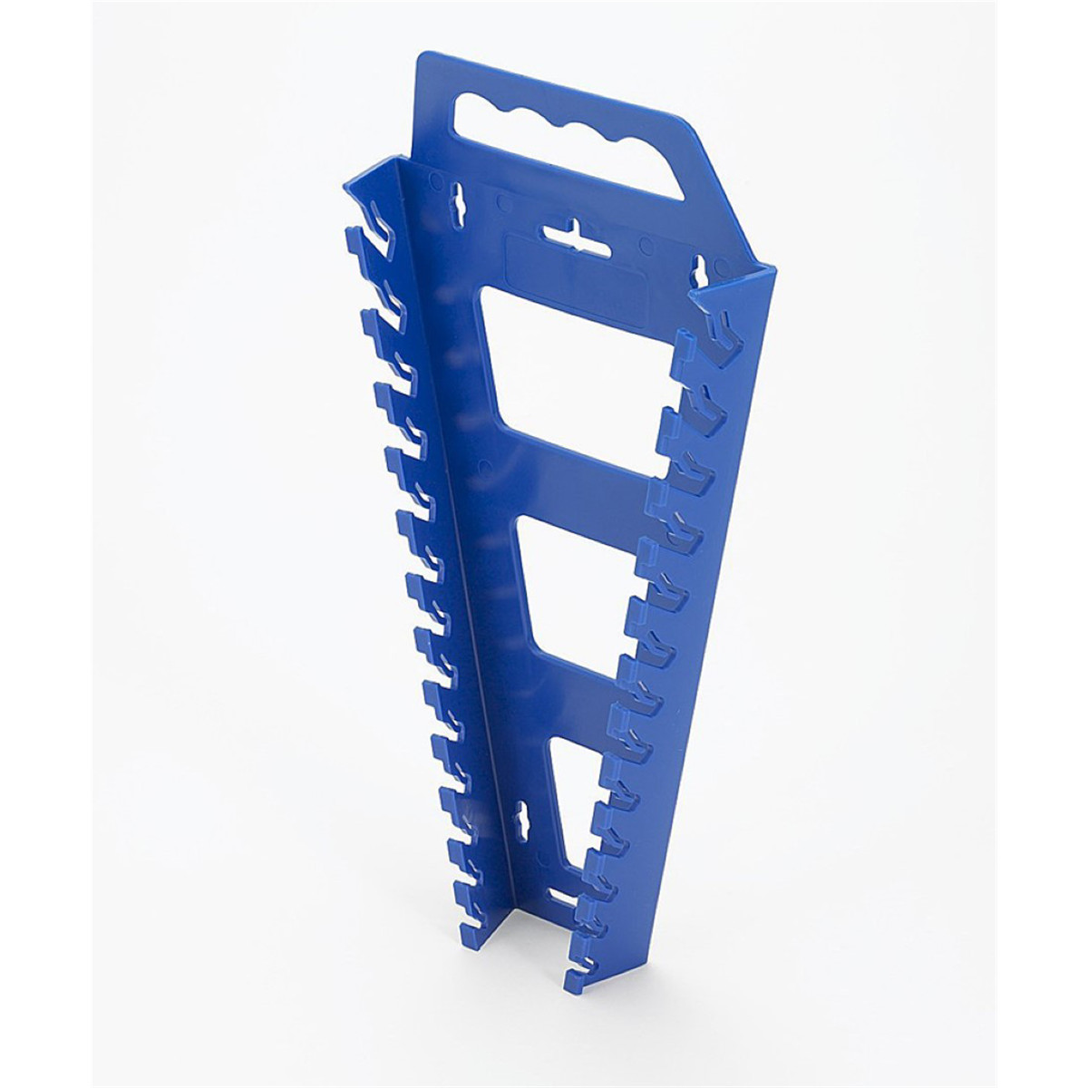 Hansen Global Univ Wrench Rack, Holds 13 Wrenches, Blue 5300