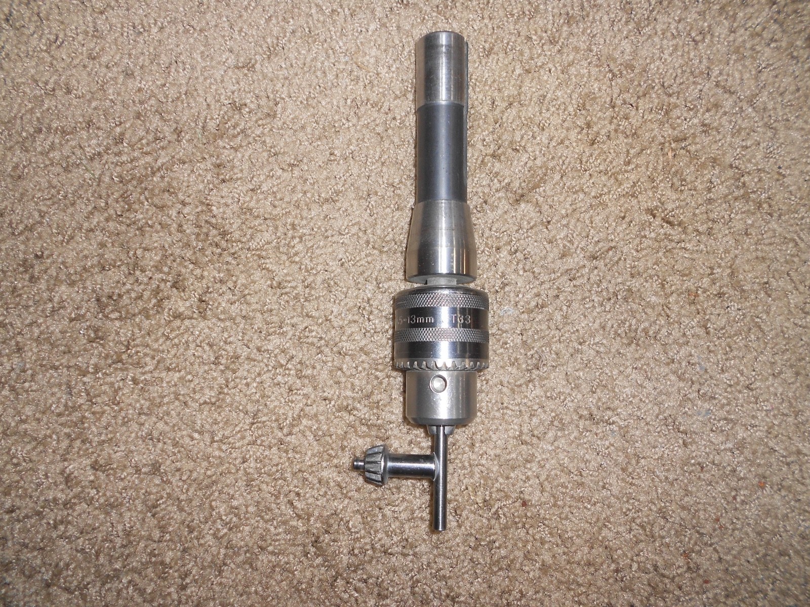 JACOBS JT33 1/2″ Lathe Chuck 1.5-13mm With Key & Bridgeport Adapter
