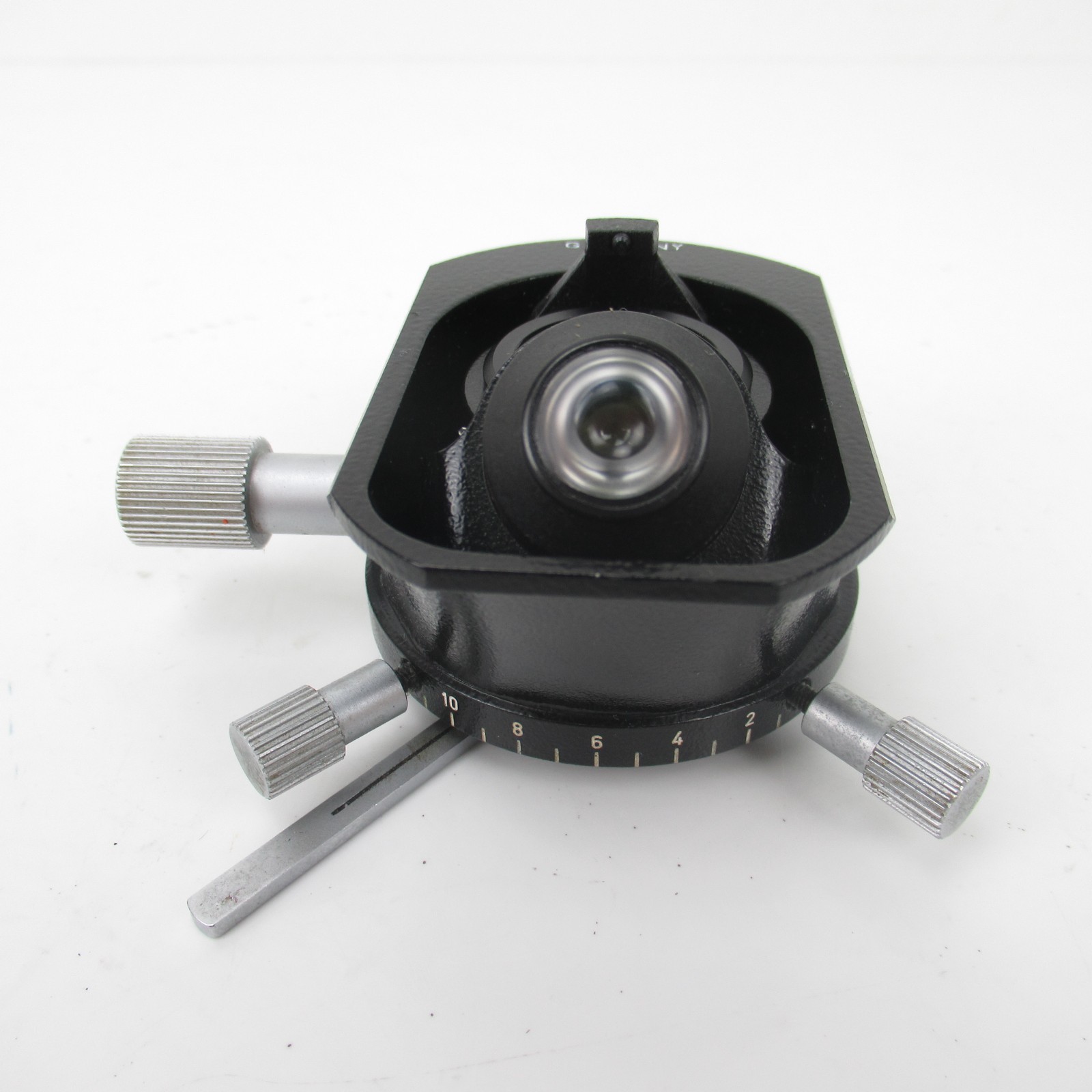 LEITZ AS 0.90 FLIP CONDENSER FOR SM LUX MICROSCOPE