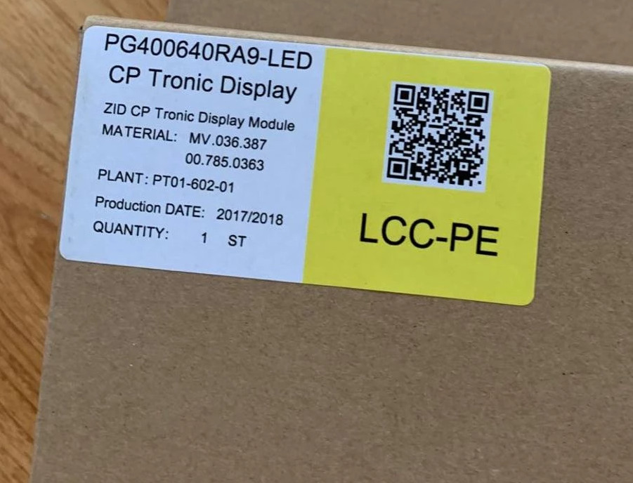 NEW PG400640RA9-LED FOR 400*640 LCD DISPLAY PANEL 90 days warranty