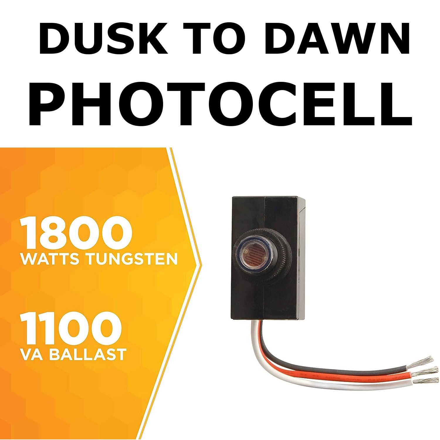 4/8Pcs AC120-277V Light Control Sensor Dusk To Dawn Photocell Switch Replacement