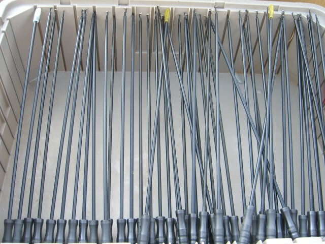 Stryker 250-040-112 Laparoscopic L-Tip 5mm X 33cm Electrosurgical Probe