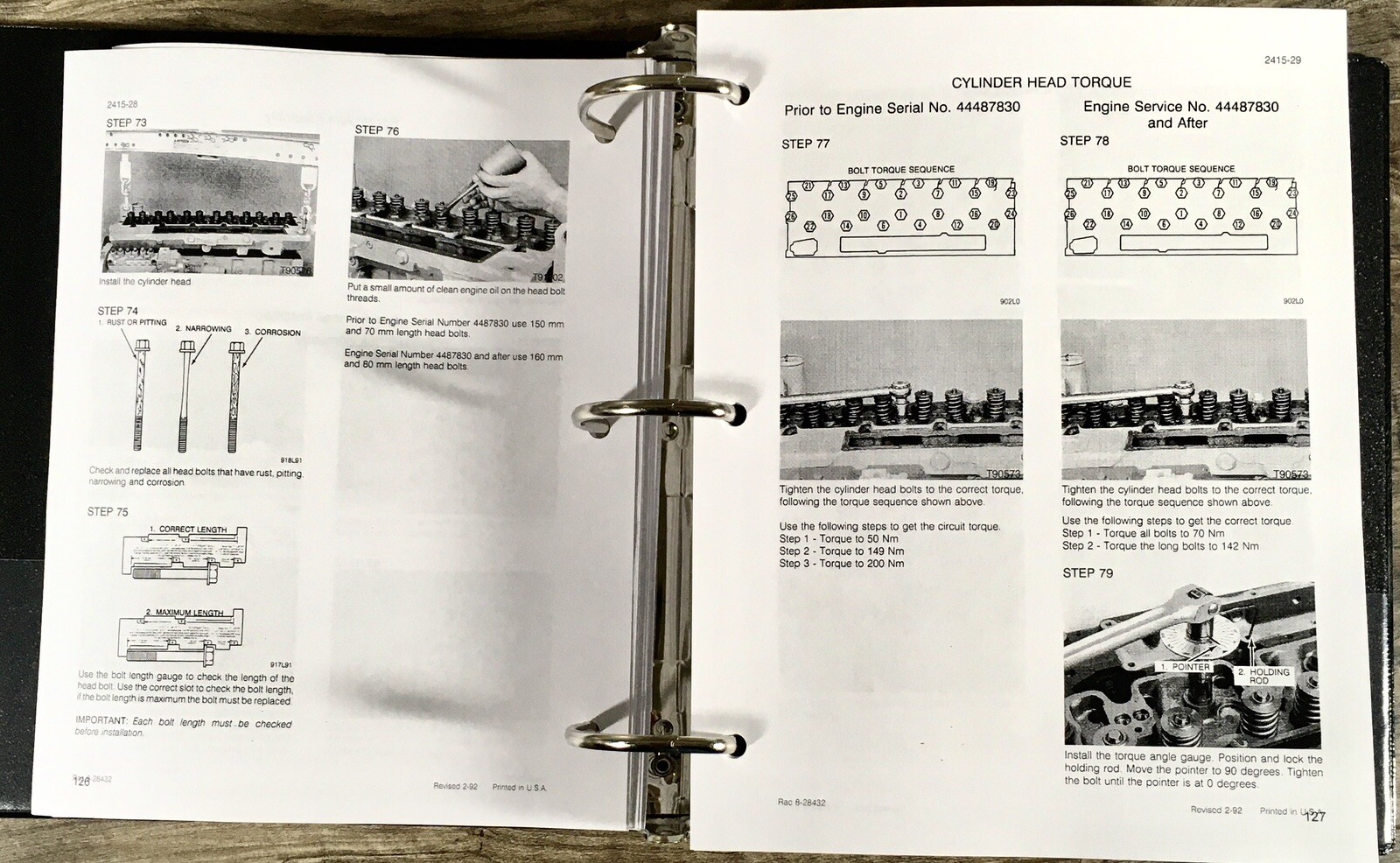 Case IH 9100 Series 9110 9130 Puma Wildcat Tractor Service Manual Repair Shop