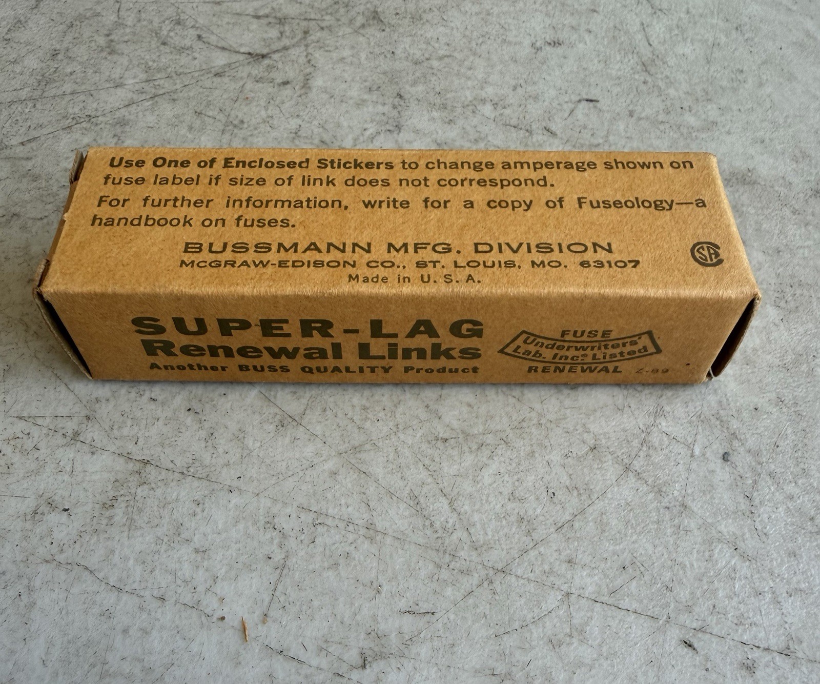 Lot Of 20! Bussman LKN 60 Super-Lag Fuse Renewal Links 60A 250V