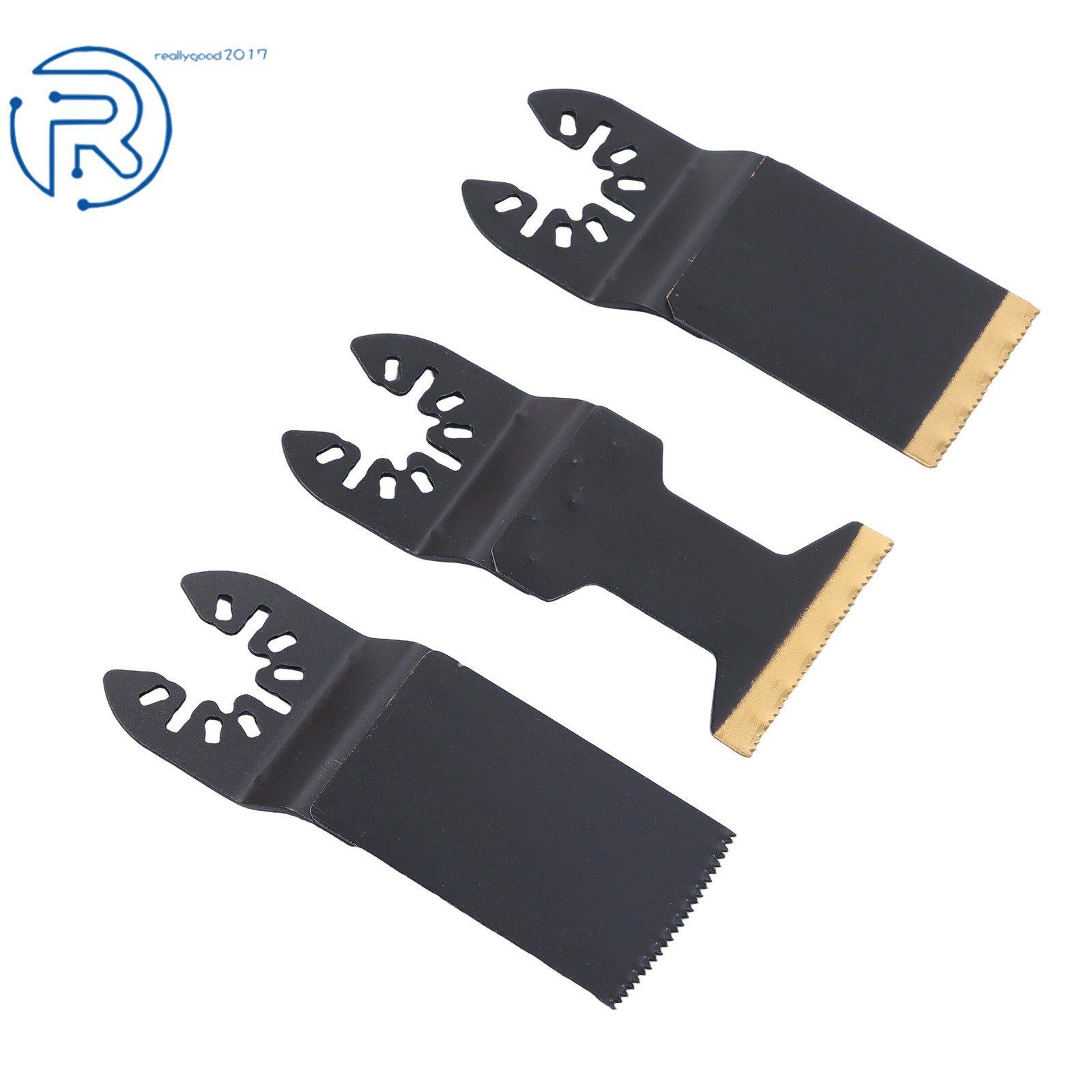 25Pcs Oscillating Tool Multi Tool Bi-metal Saw Blades Fit For Wood with Nails