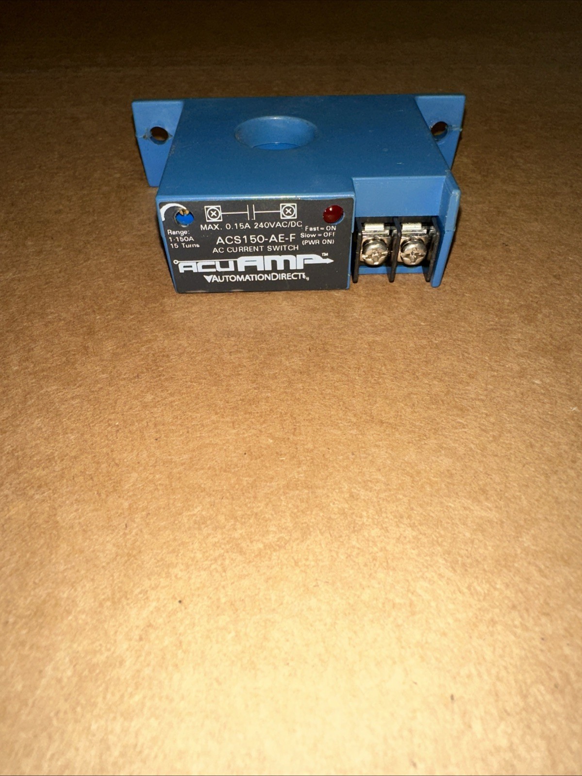 AcuAMP ACS150-AE-F Current Switch Automation Direct Used Working (stxy)