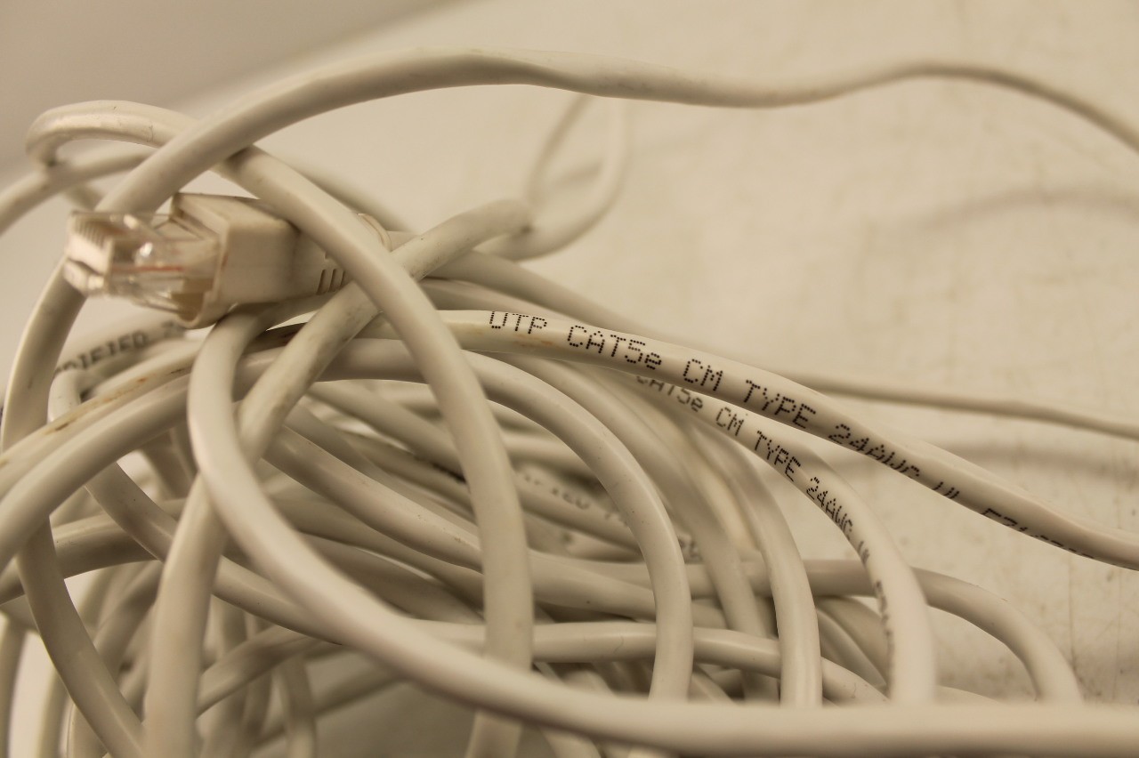 Ethernet Cables Lot Of 25 CAT5 CAT6 (See Details)