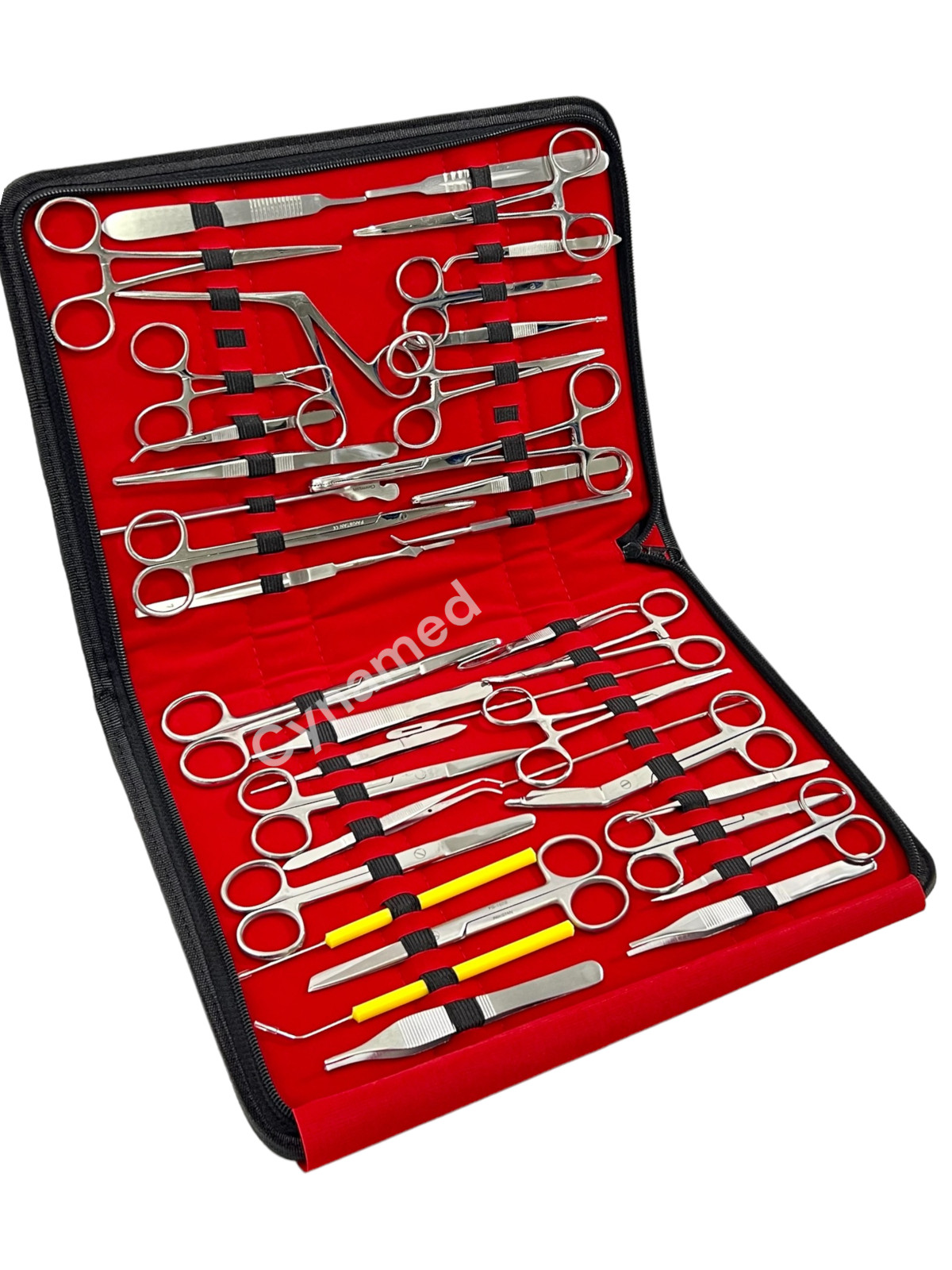 157 PC US MILITARY FIELD MINOR SURGERY SURGICAL VETERINARY INSTRUMENTS KIT