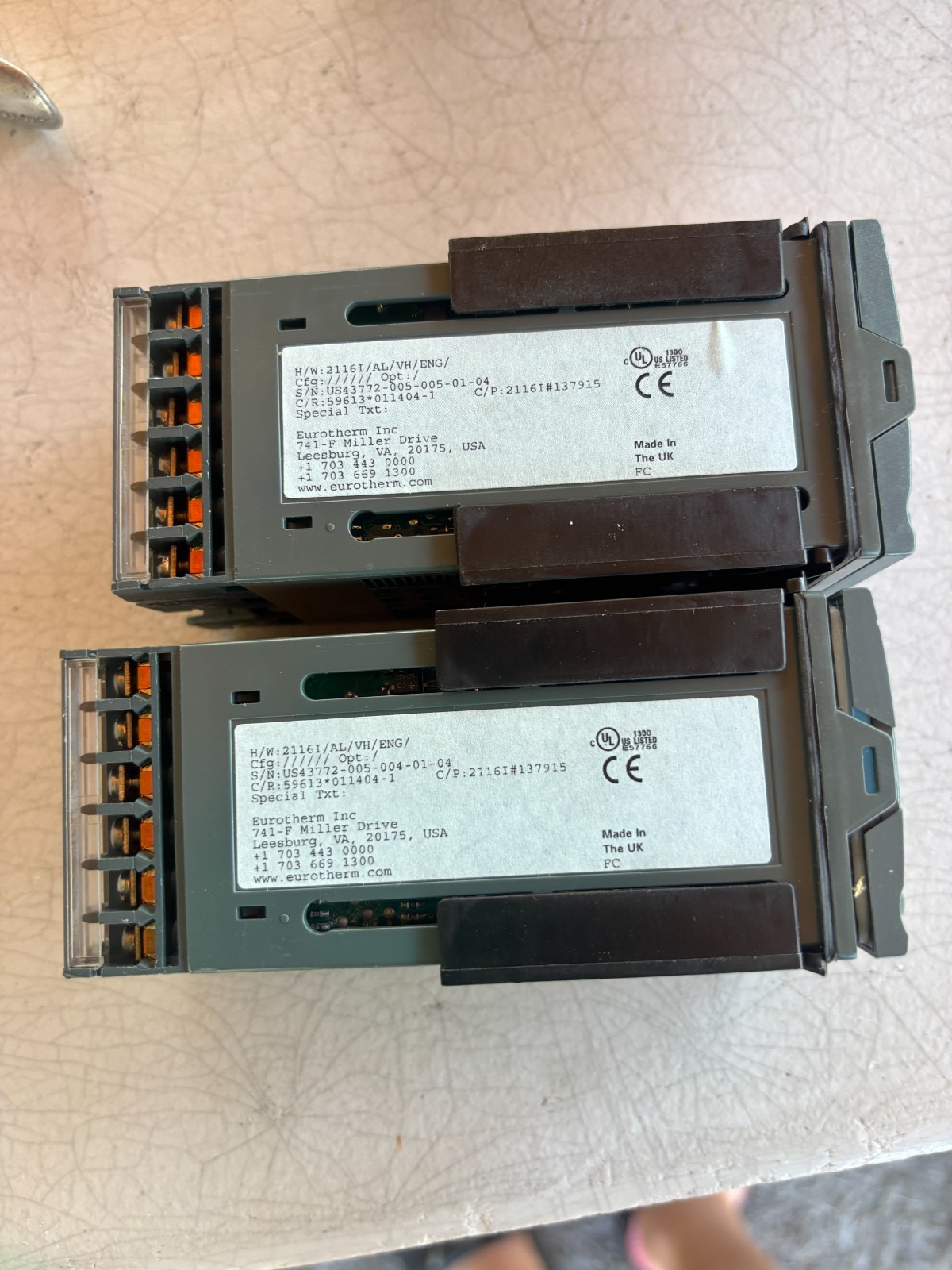 1EA – Eurotherm 2116I/AL/VH/ENG Temperature Controller