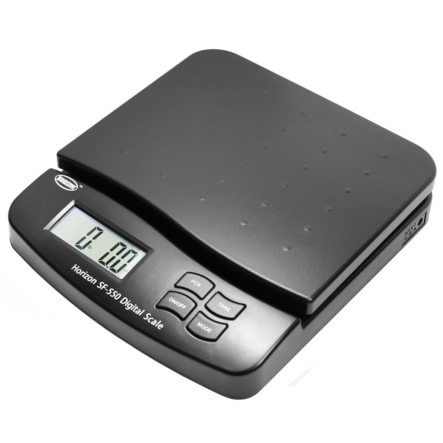 Horizon 66LB x 0.1oz Digital Postal Shipping Scale SF-550 V4 Desktop Scale Black