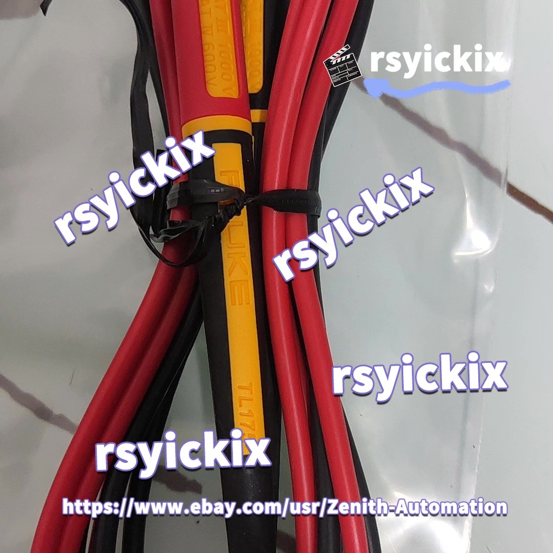 1pcs Fluke TL175 TwistGuard Unique Multimeter & Clampmeter Test Lead Set/good*