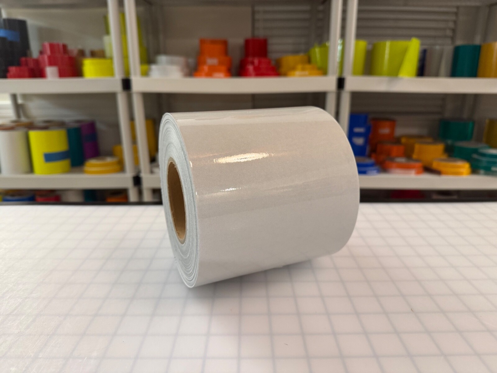 6″ White Reflective Tape 3M 680 Type 1 Engineer Grade Reflects White Scotchlite
