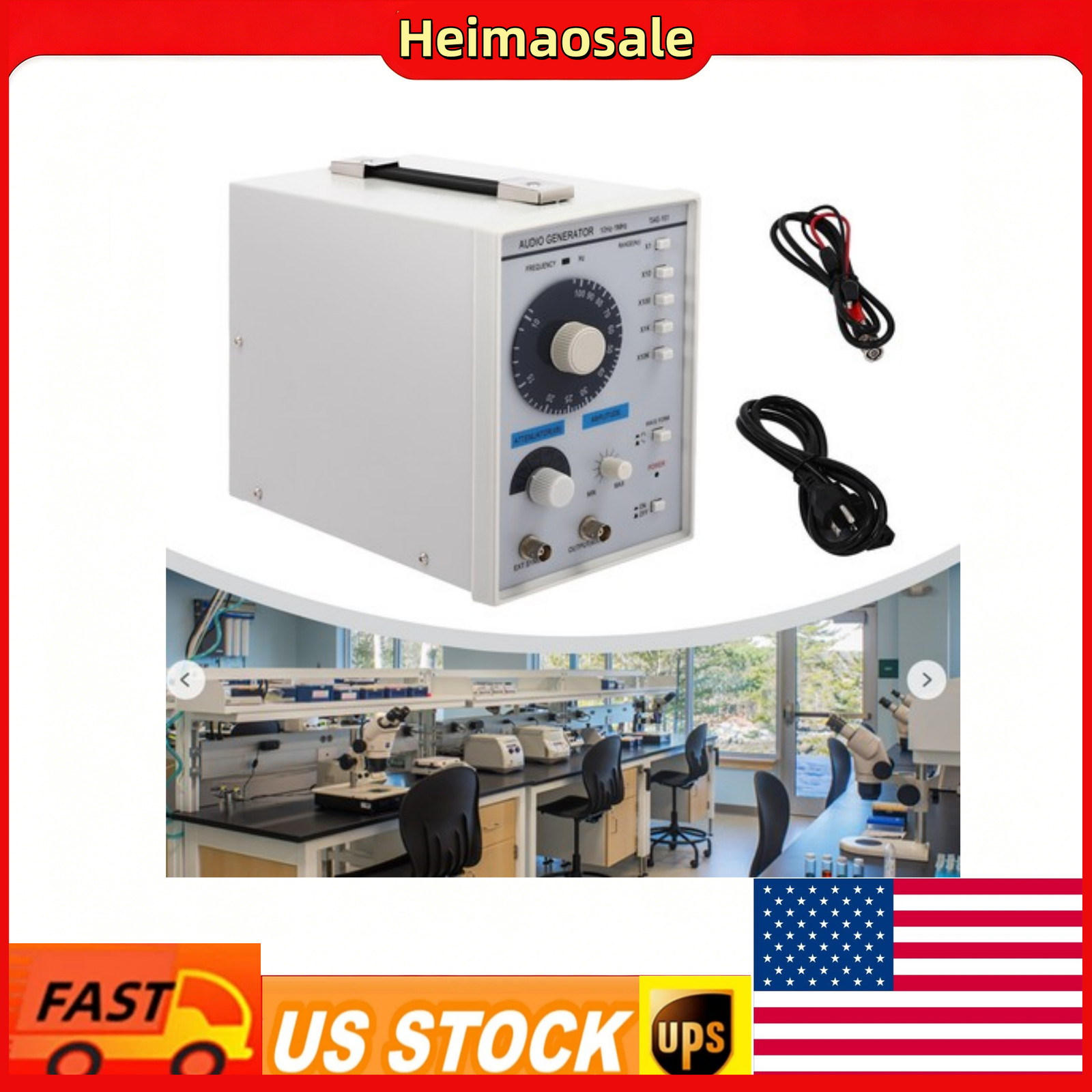 TAG-101 Signal Generator Low Frequency Function Generator for Electronics 110V