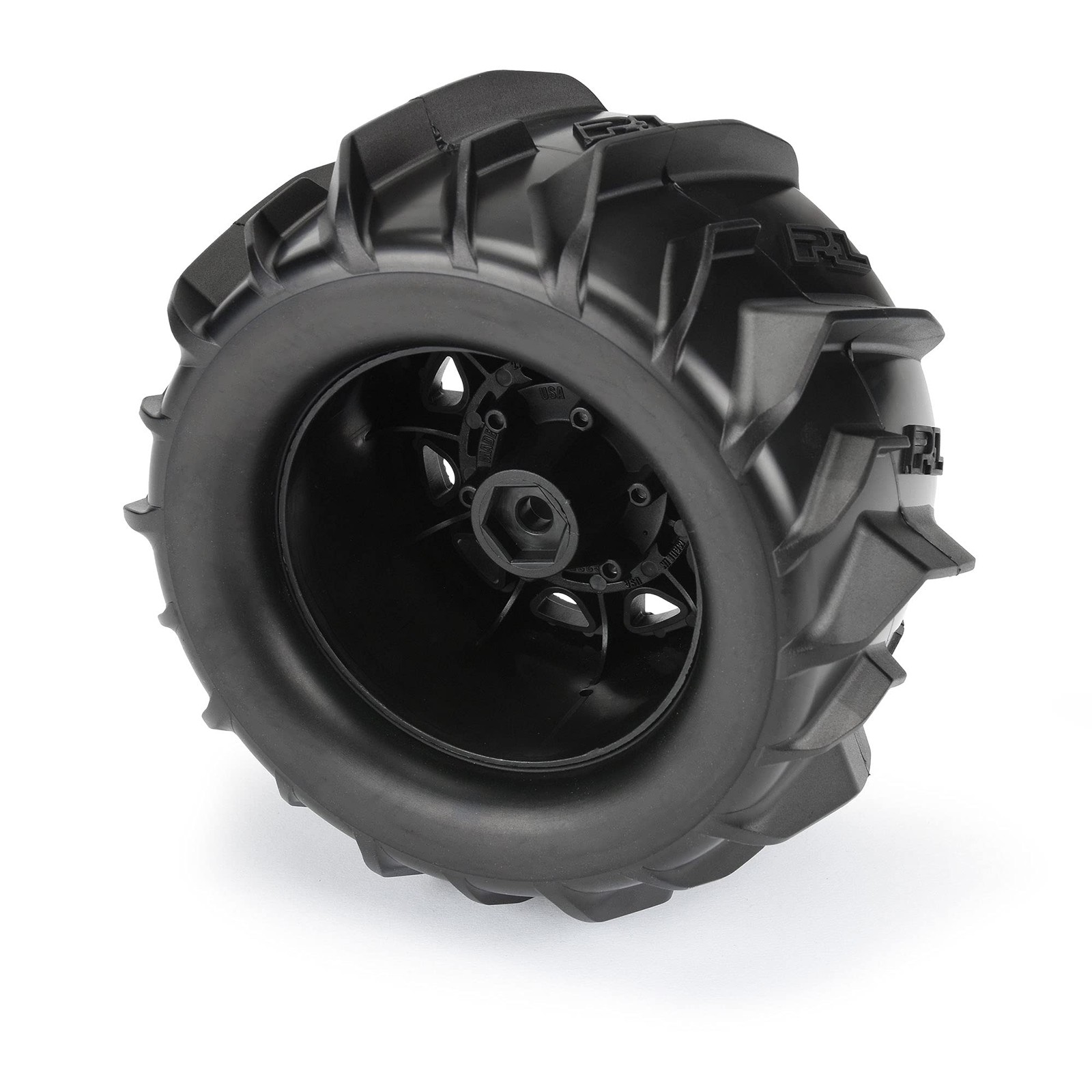 Pro-Line Racing Dumont 2.8 Sand/Snow Mtd Raid Blk Whls F/R Pro1019310 Rc Tire
