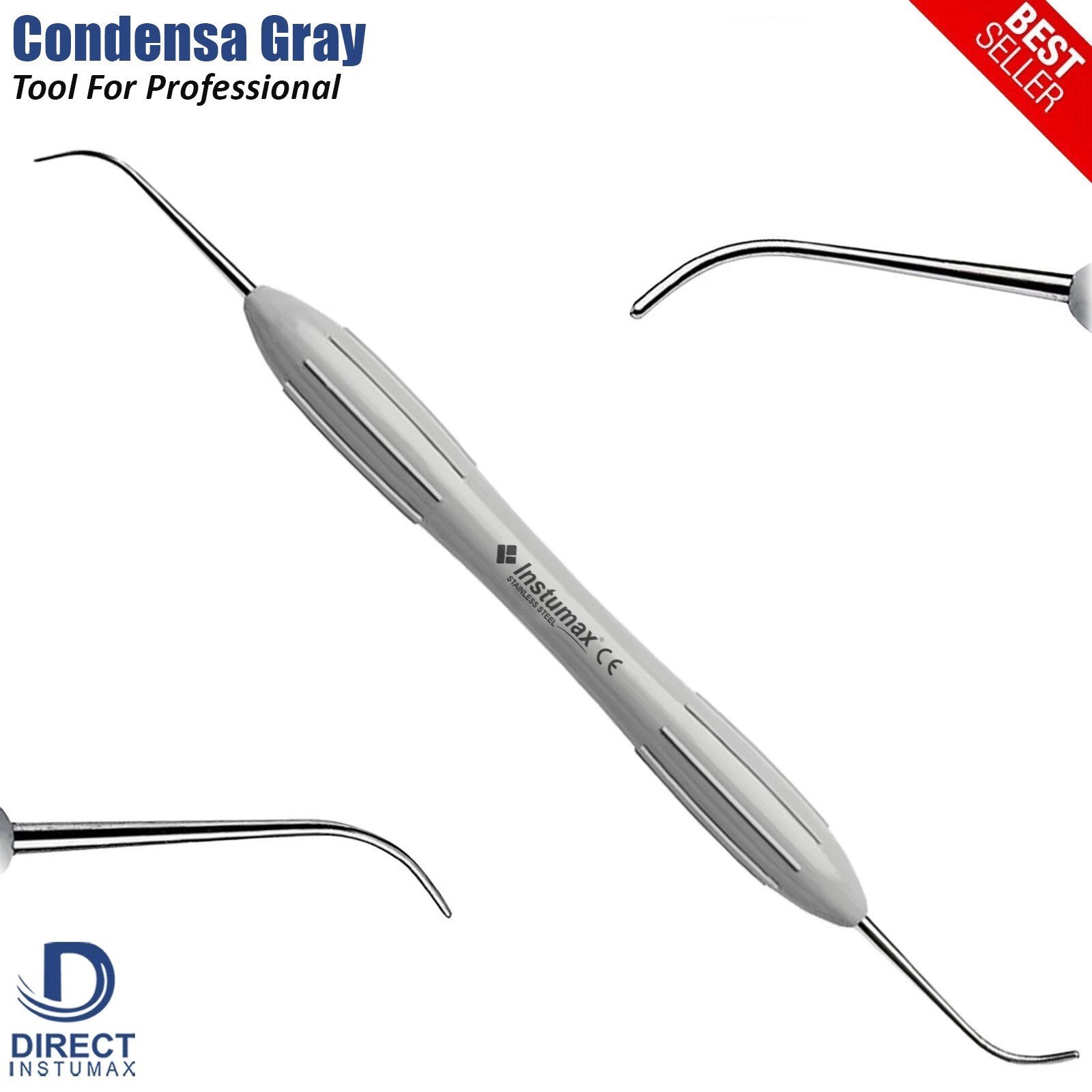 Dental Composite Condenser Instrument – Restoration & Filling Tool by INSTUMAX