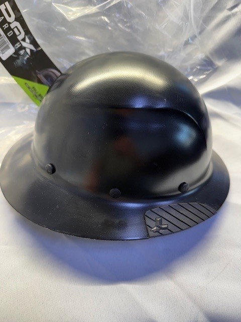 LIFT Safety HDF-15KG DAX Full Brim Hard Hat – BLACK–Factory 2nds