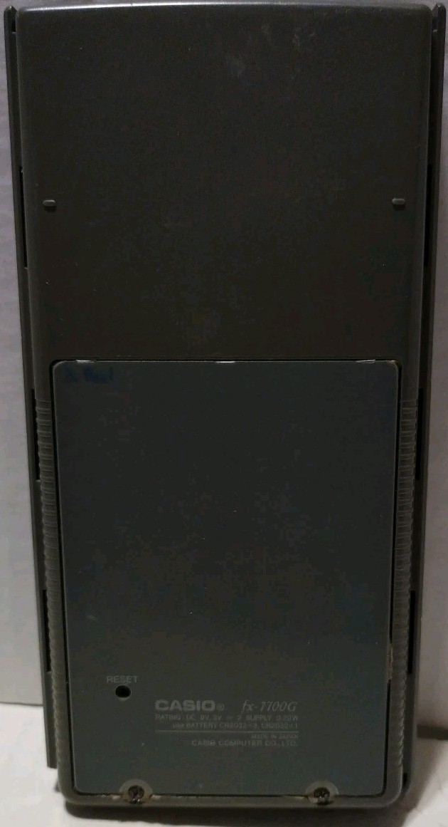 Casio Fx-7700G Power Graphic Black LCD Display Graphing & Scientific Calculator