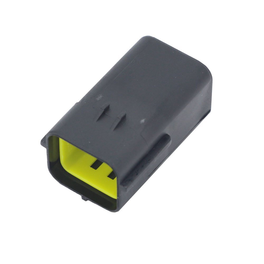 CAR MOTORCYCLE WATERPROOF 6 PIN ELECTRICAL 1.8MM AWG WIRE CONNECTOR PLUG