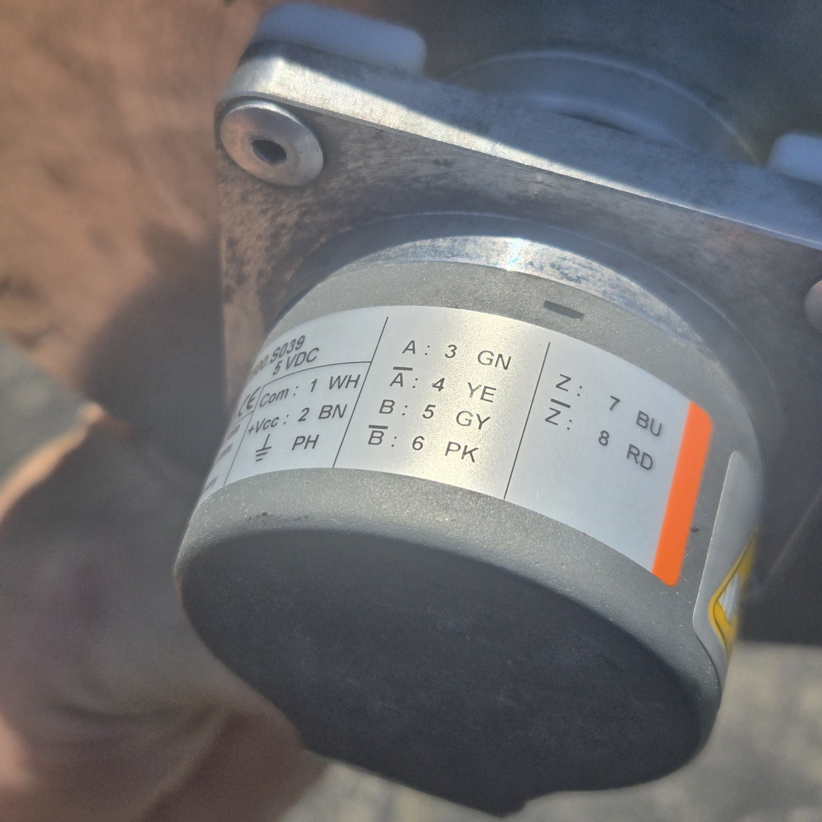 KUBLER Turck T8.5000.C044.2500.S039 Incremental Shaft Encoder