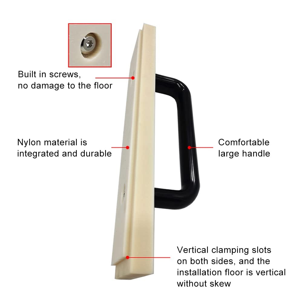 Tapping Block, Durable Flooring Tapping Block with Handle, Practical Vinyl Fl…