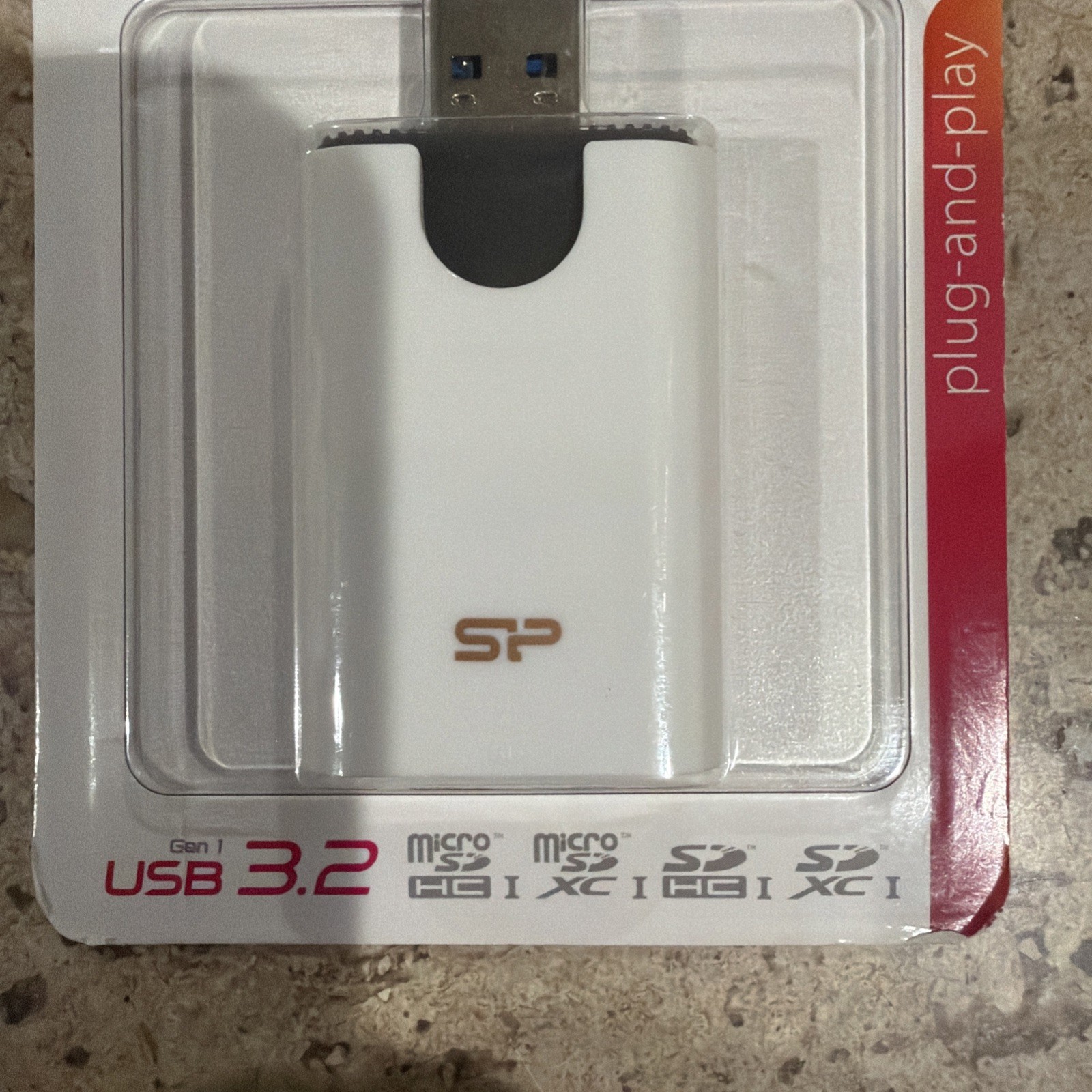 Silicon Power USB 3.2 Gen 1 MicroSD Card Reader Dual Port